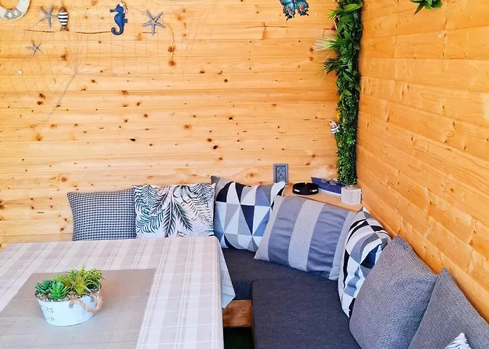 Parque de Campismo еко къщи градина *